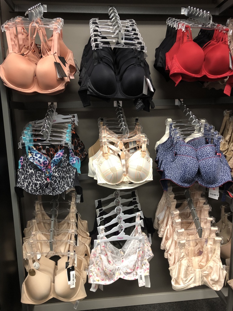 Chantilly lingerie, Leduc. Bras, swimwear and shapeware